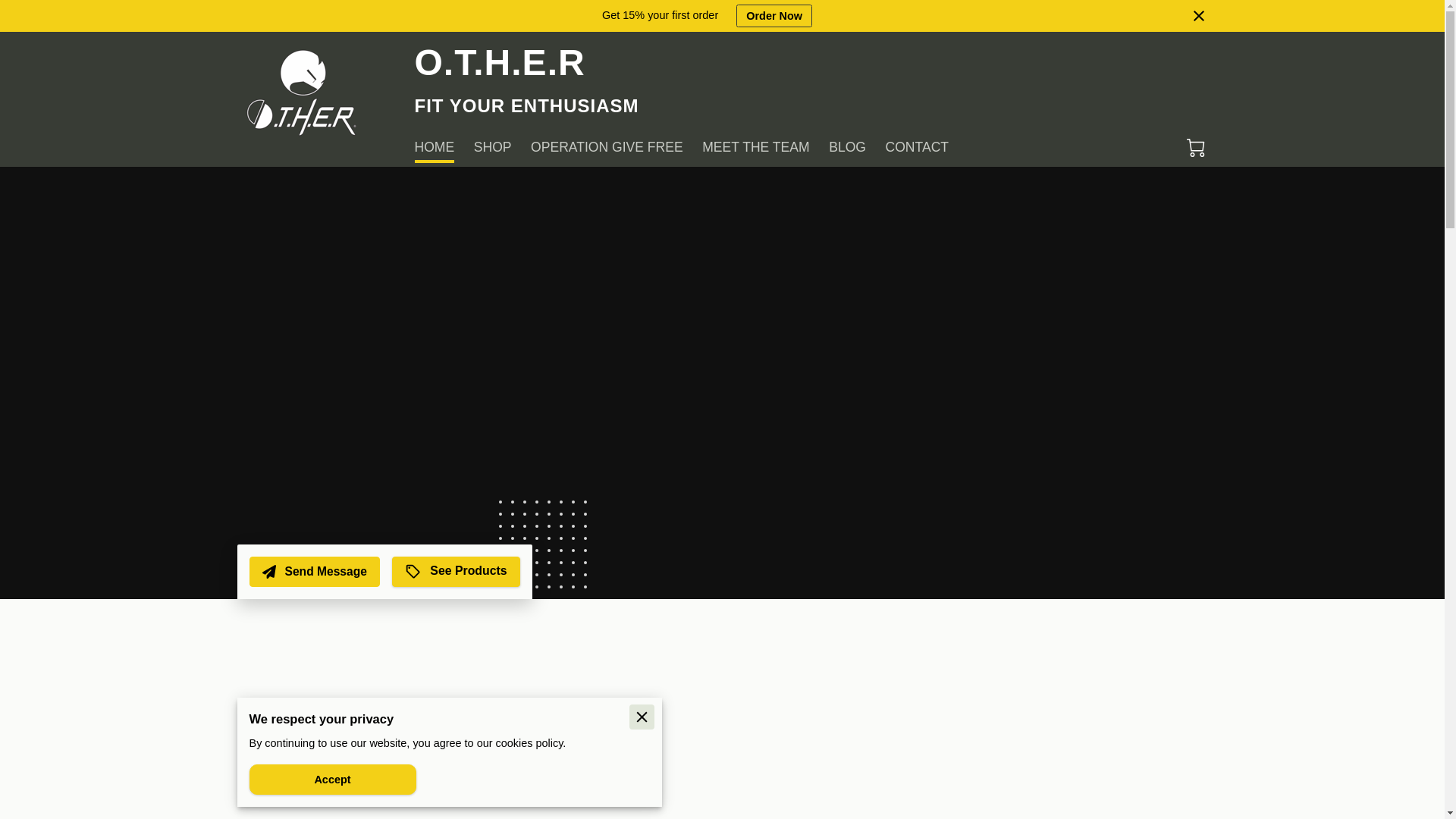 website screenshot of https://othermission.com/