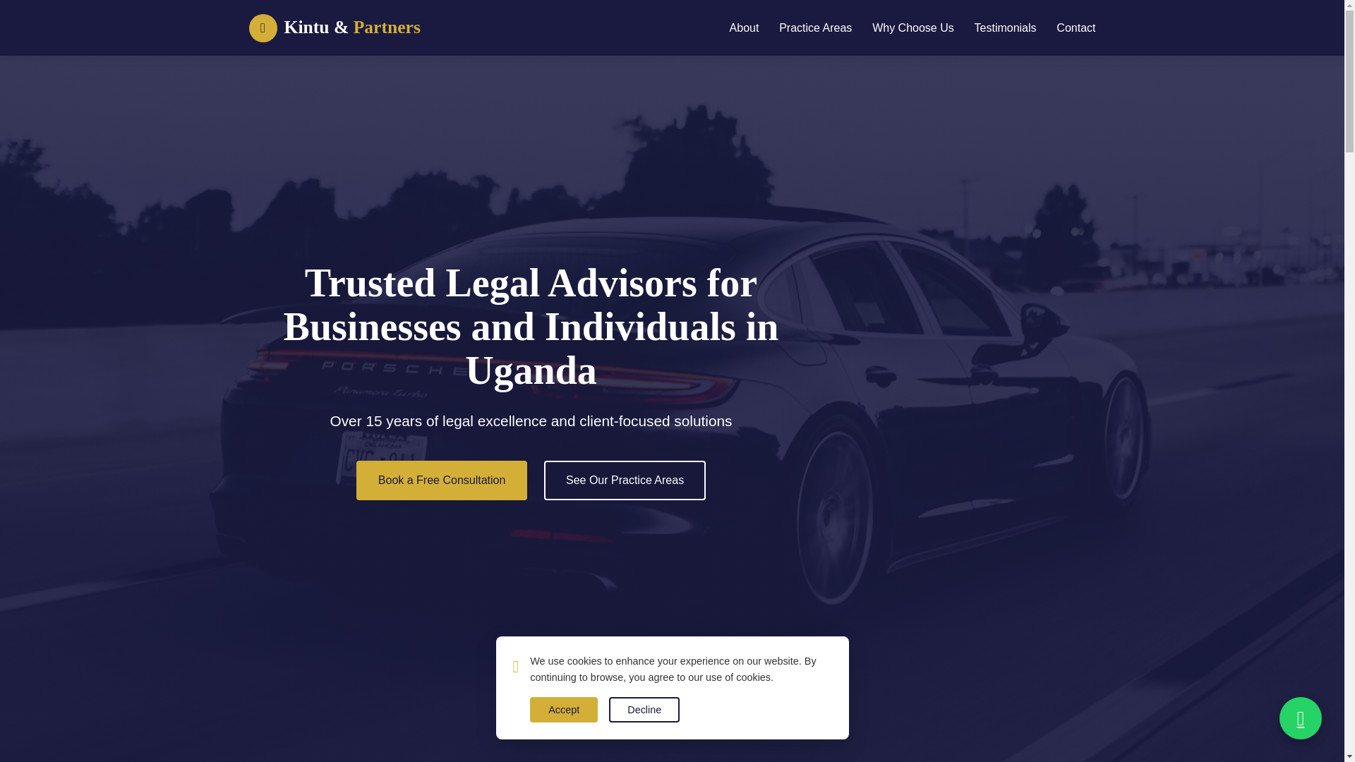 website screenshot of https://kintu-and-partners.pages.dev/