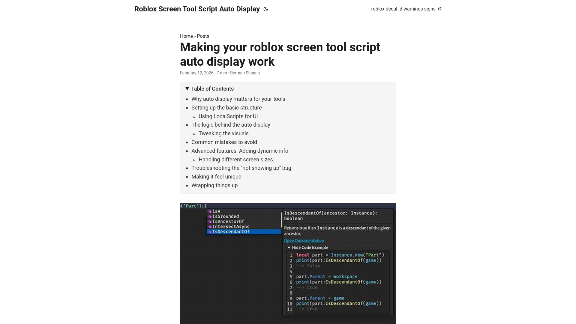 website screenshot of https://roblox-screen-tool-script-auto-display.pages.dev/