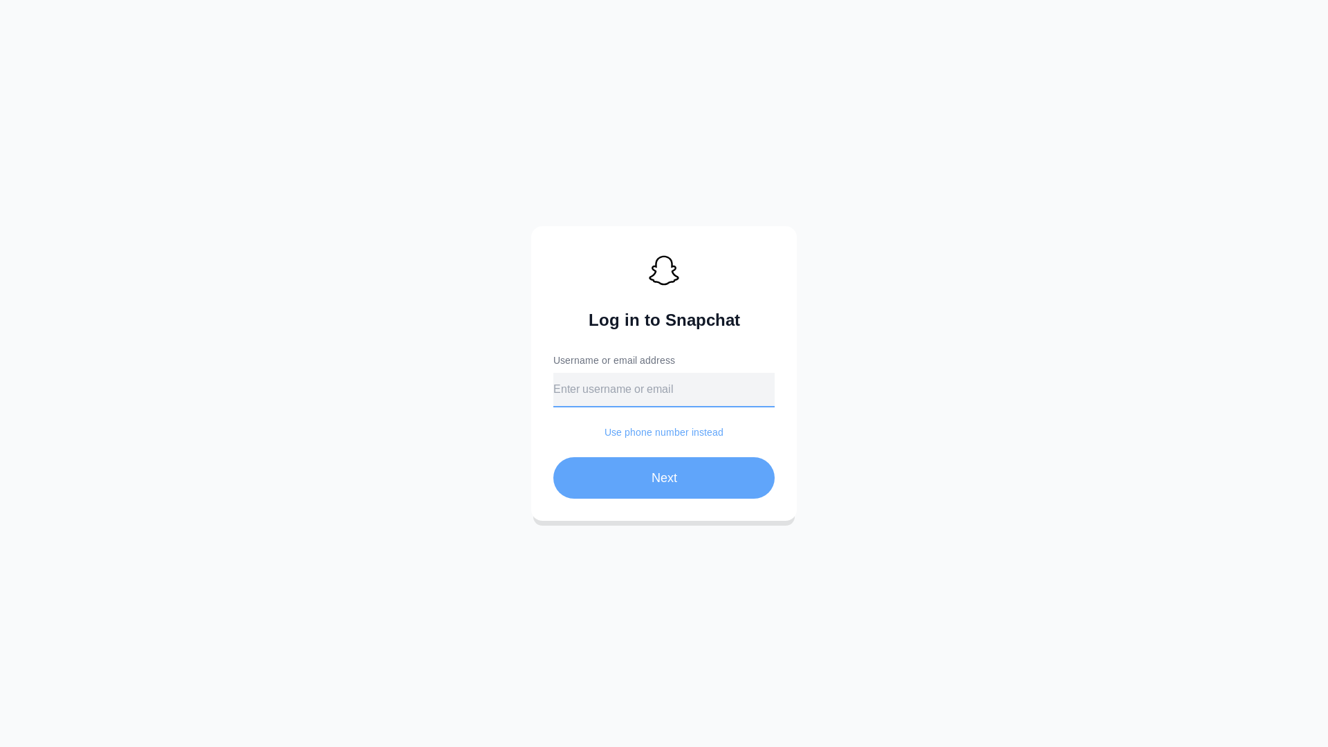website screenshot of https://snapchatreset.uk/