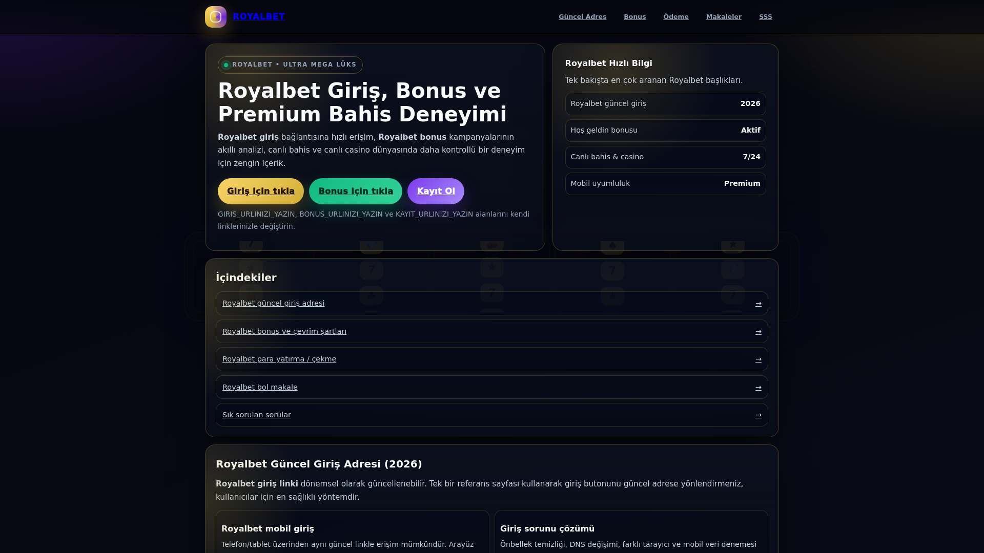 website screenshot of https://tr.royalbet-ilegir.vip/