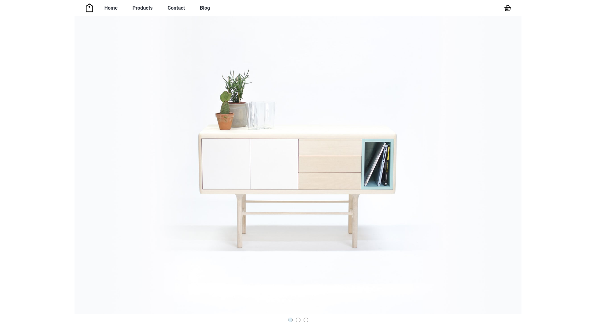 website screenshot of https://vue-demo-store.pages.dev/