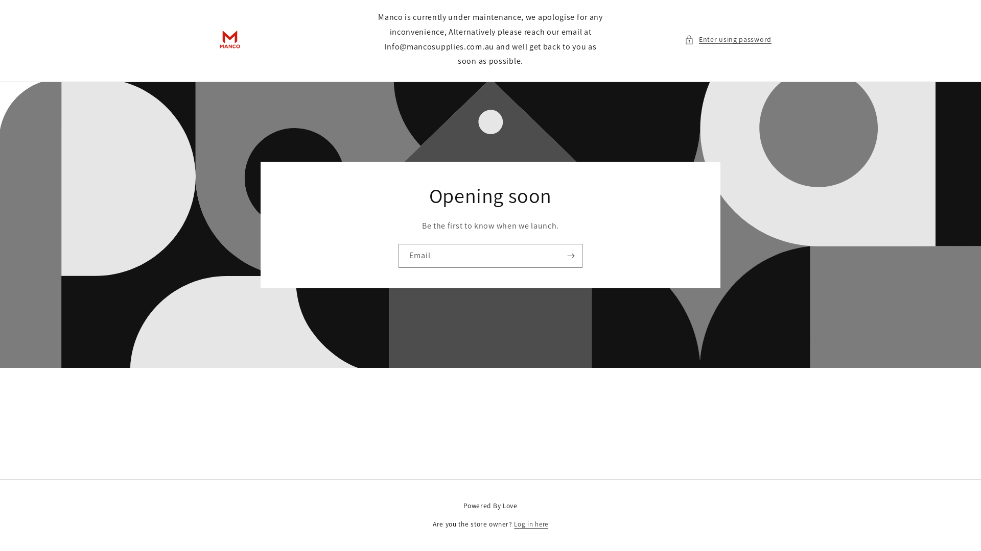website screenshot of https://mancogroupau.com/