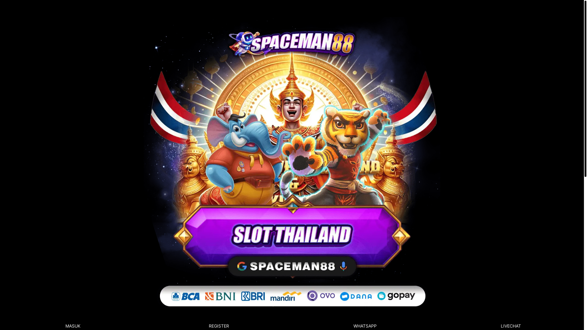 website screenshot of https://slot-gacor-rankone.pages.dev/