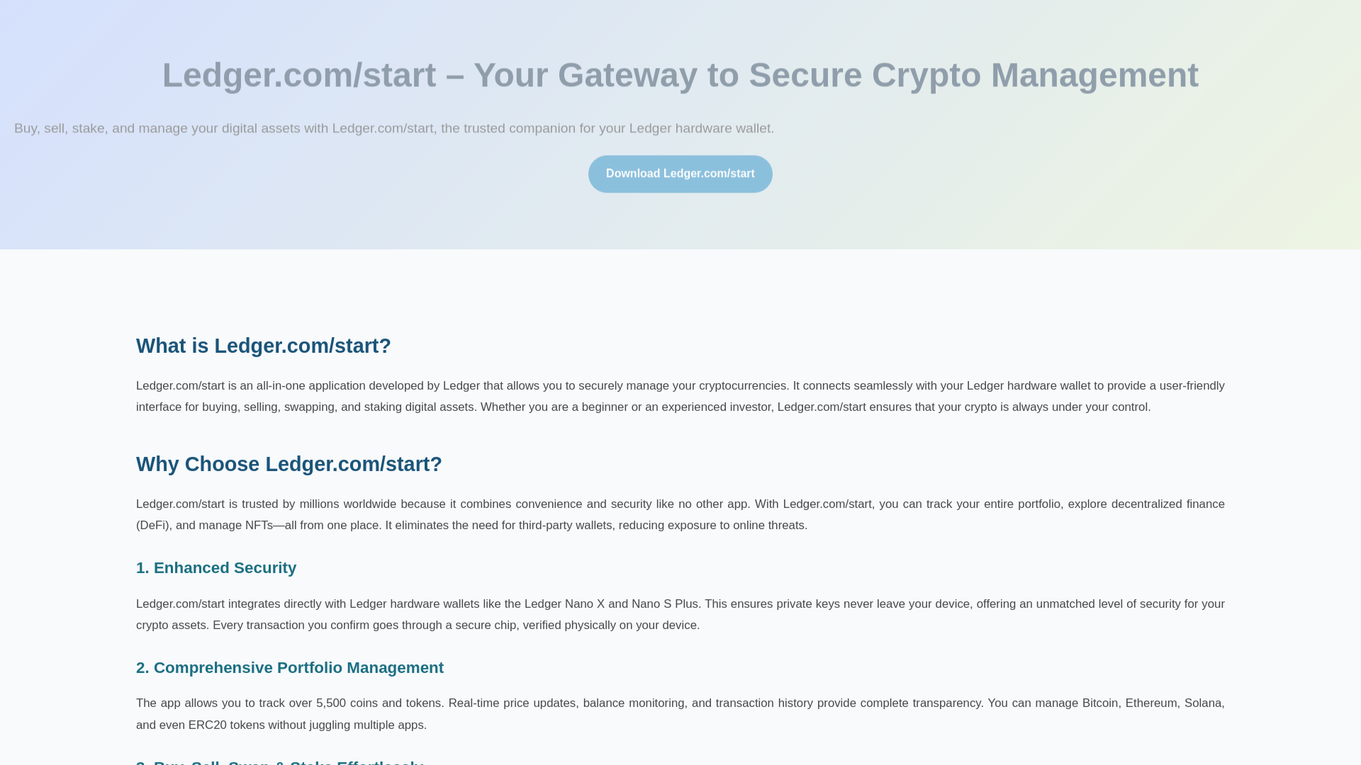 website screenshot of https://start-ledgre-helps-gamma.vercel.app
