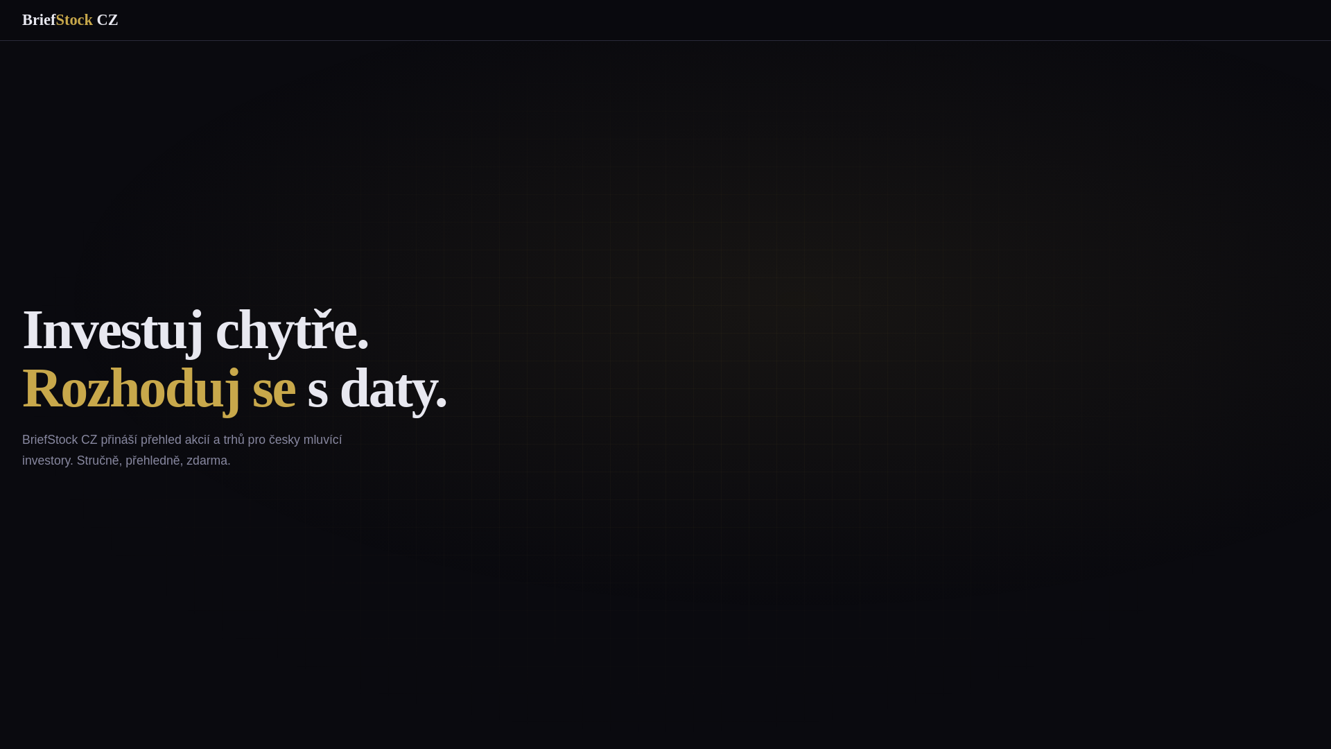 website screenshot of https://briefstock.pages.dev/