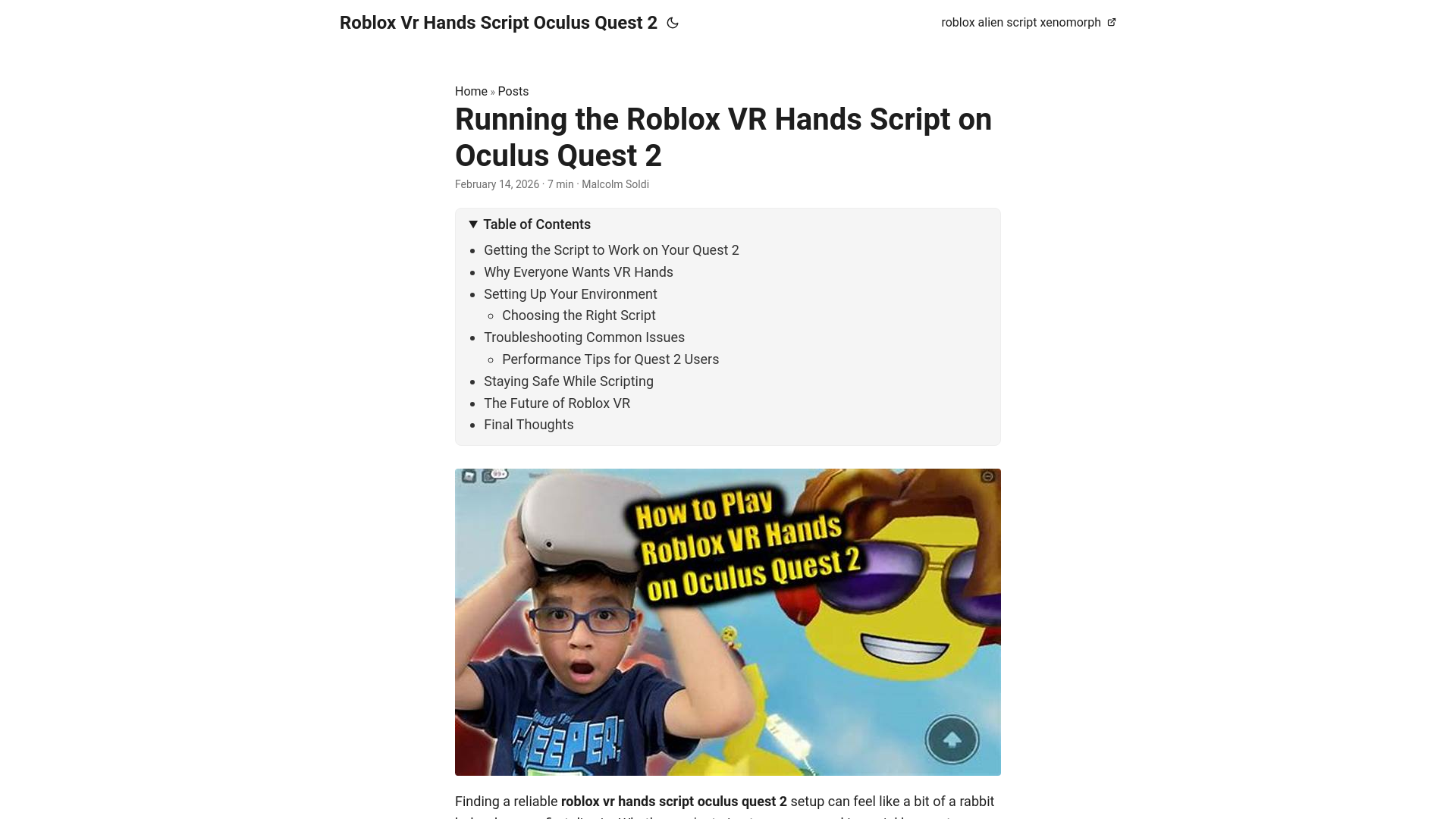 website screenshot of https://roblox-vr-hands-script-oculus-quest-2.pages.dev/