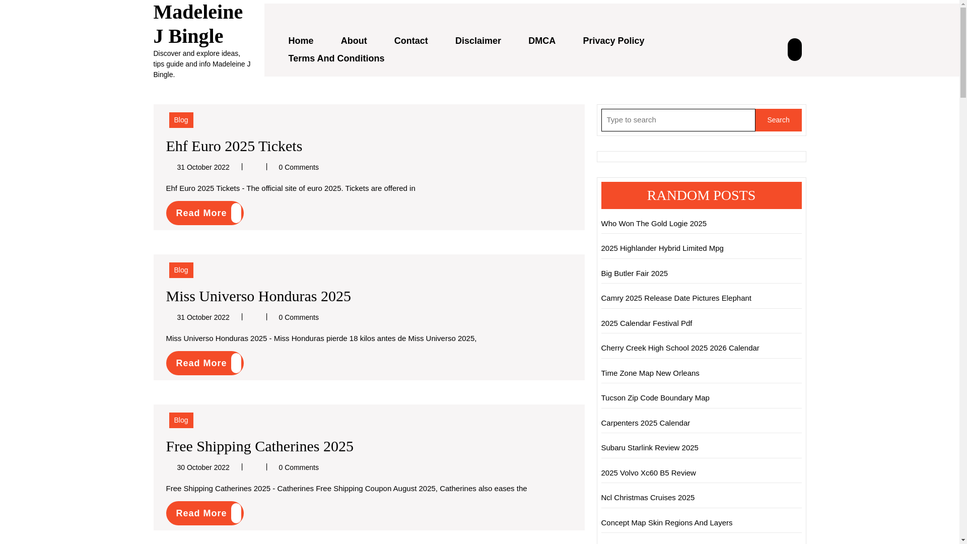 website screenshot of https://madeleinejbingle.pages.dev/