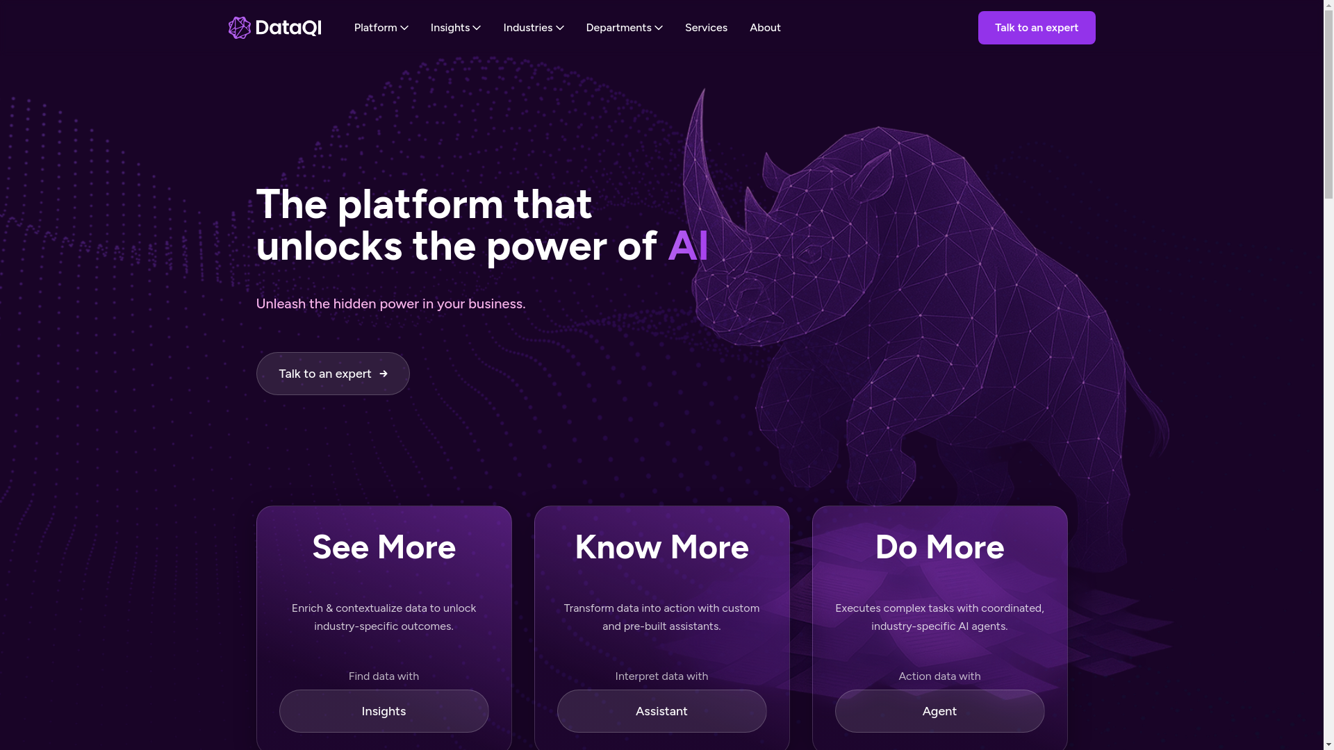 website screenshot of https://dataqi-public-website.pages.dev/