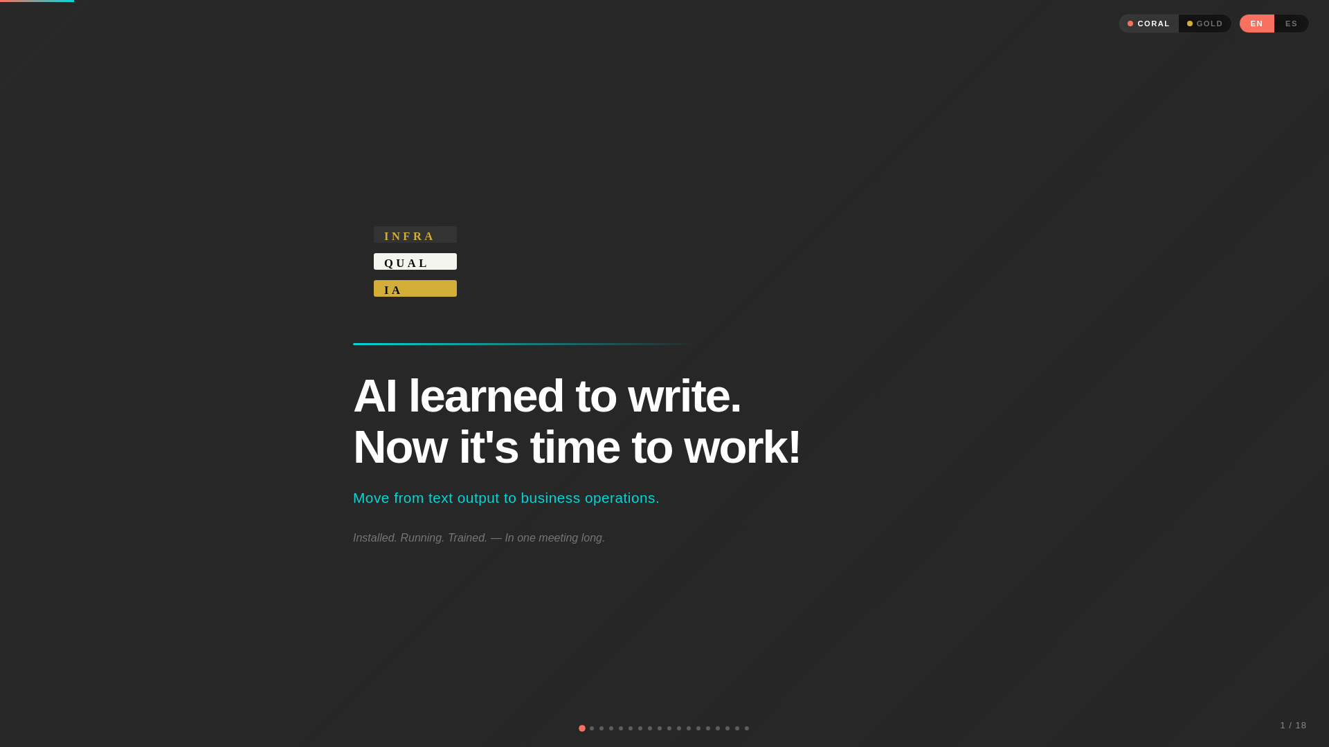 website screenshot of https://infraqualia-website.pages.dev/