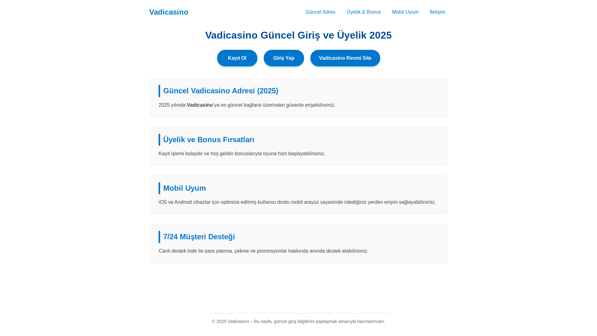 website screenshot of https://vadiresmi.com/