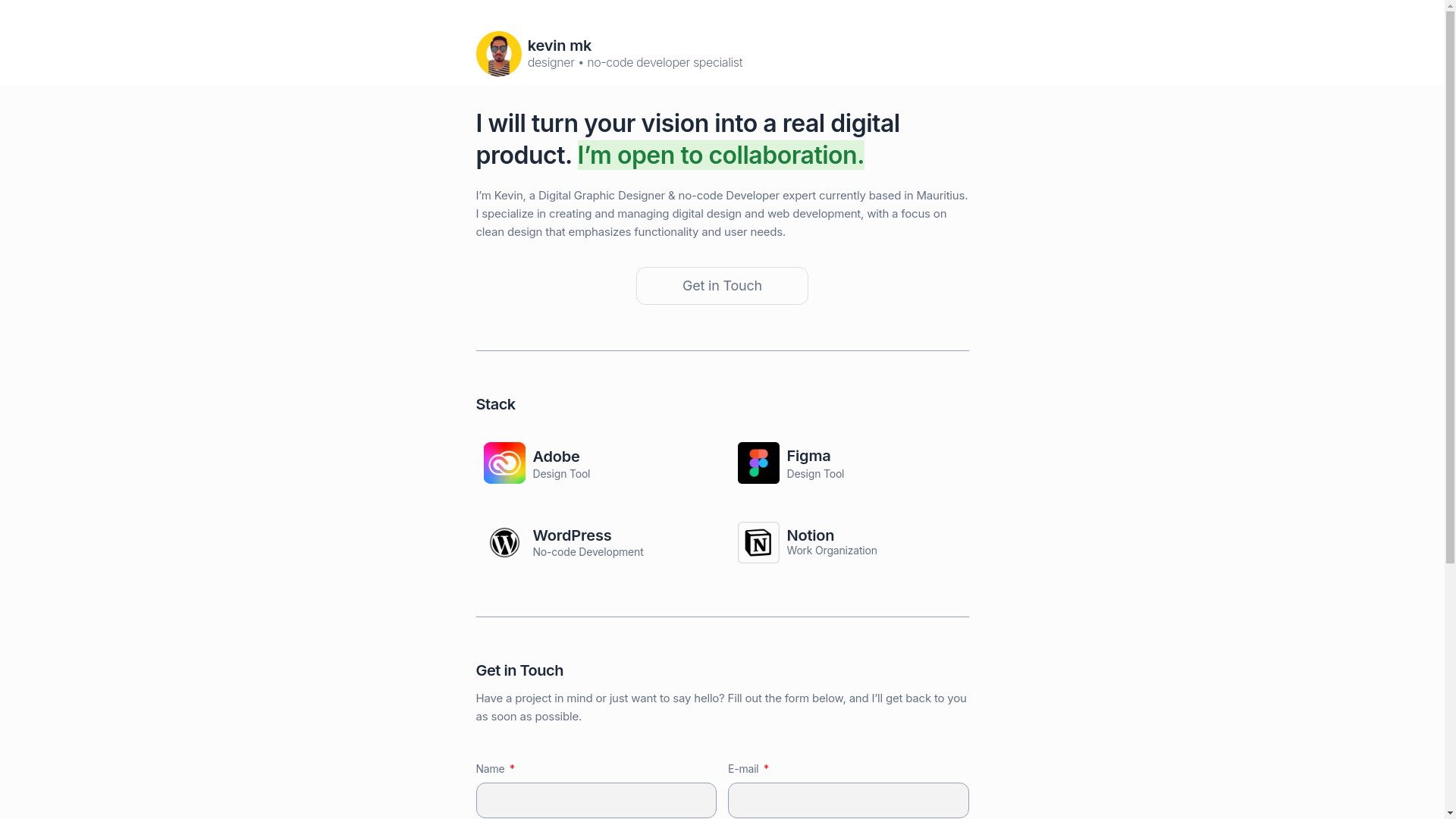 website screenshot of https://kvn.mk/