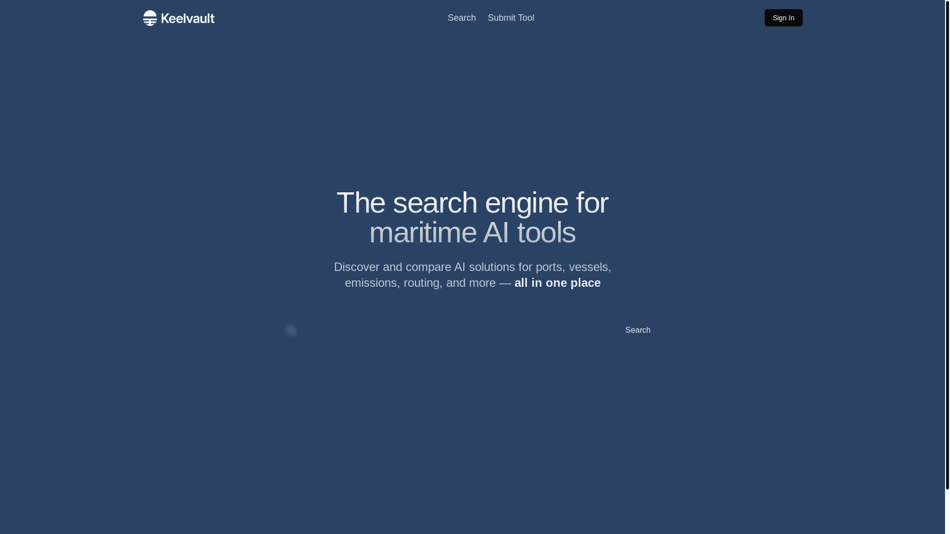 website screenshot of https://keelvault.com/