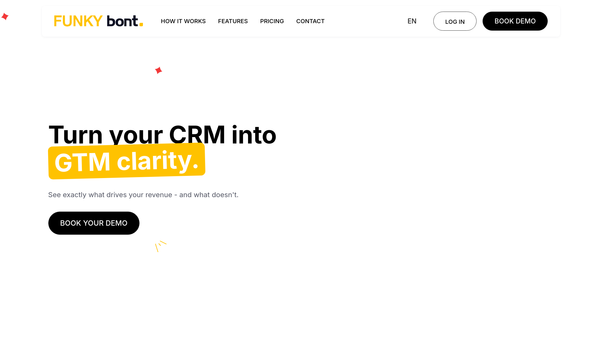 website screenshot of https://funkybont.eu/