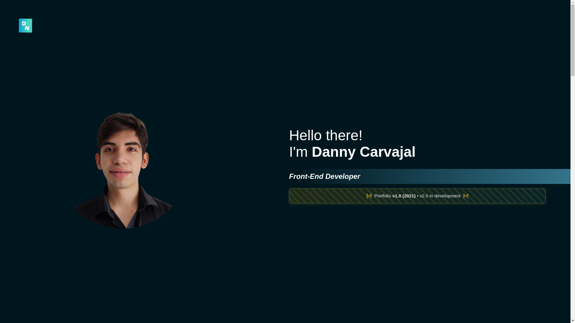 website screenshot of https://daniv.dev/