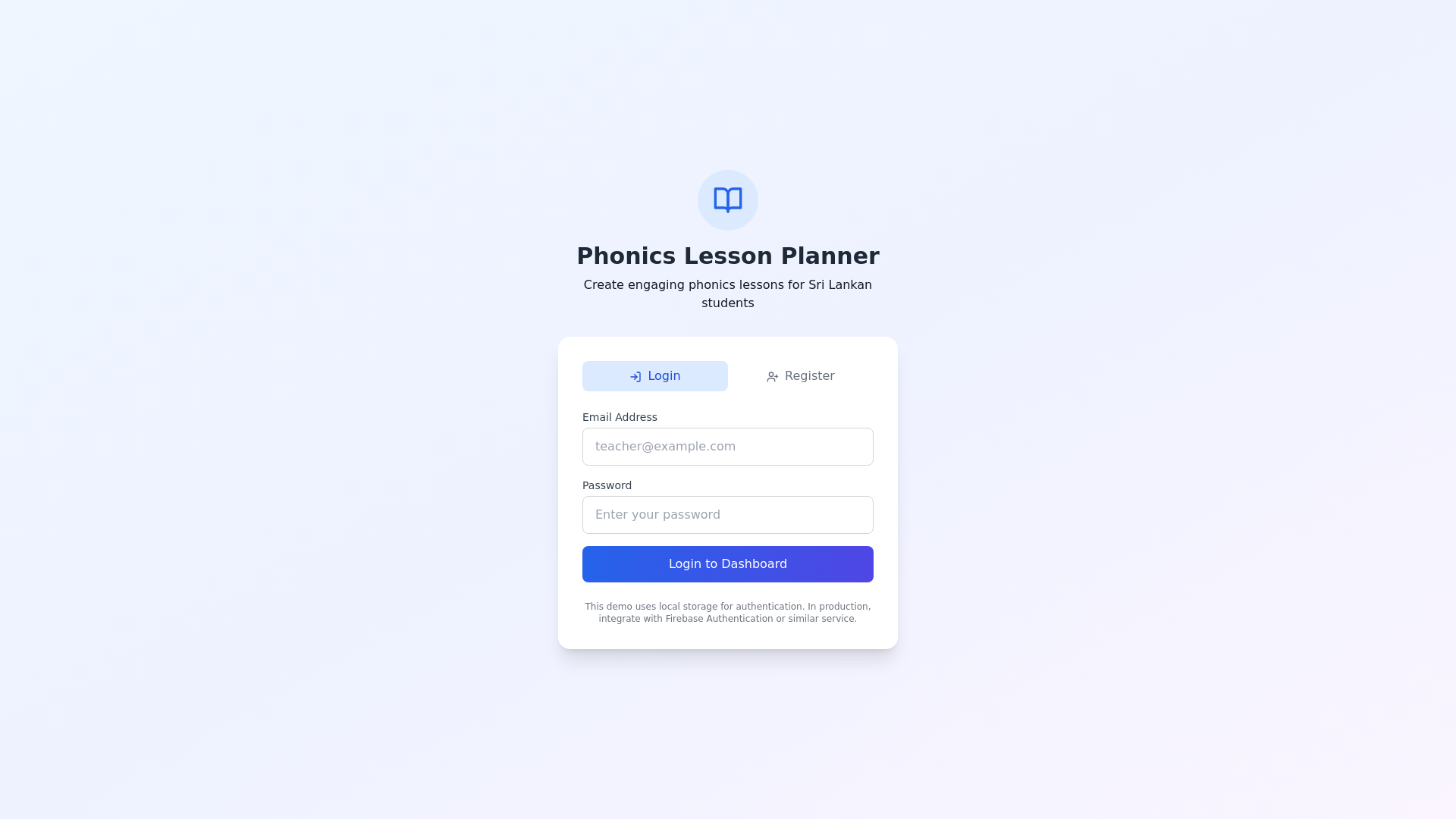 website screenshot of https://phonics-planner.pages.dev/