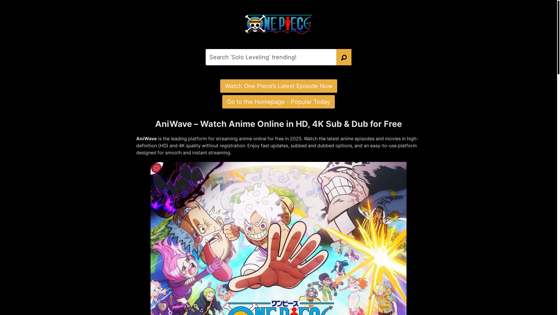 website screenshot of https://aniwave-doo.pages.dev/