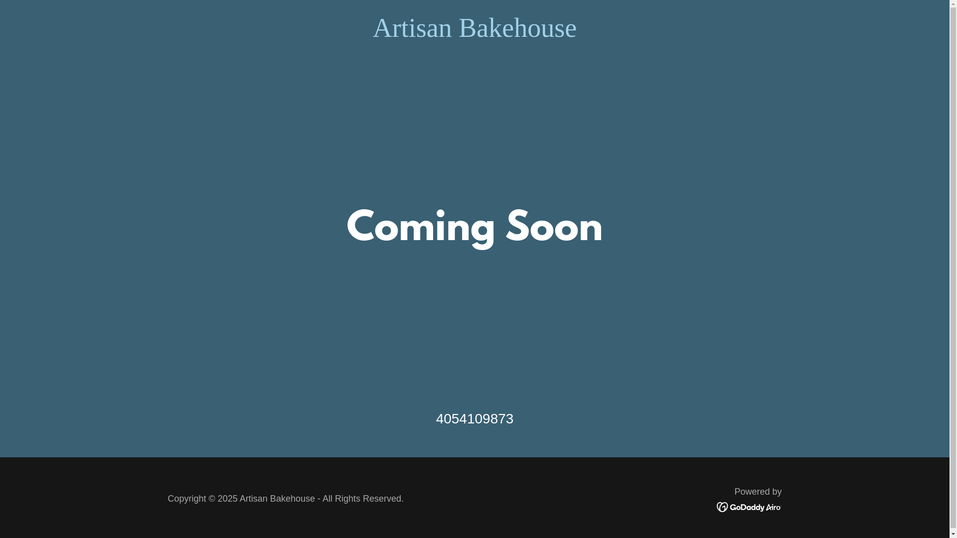 website screenshot of https://artisanbakehouseokc.com/