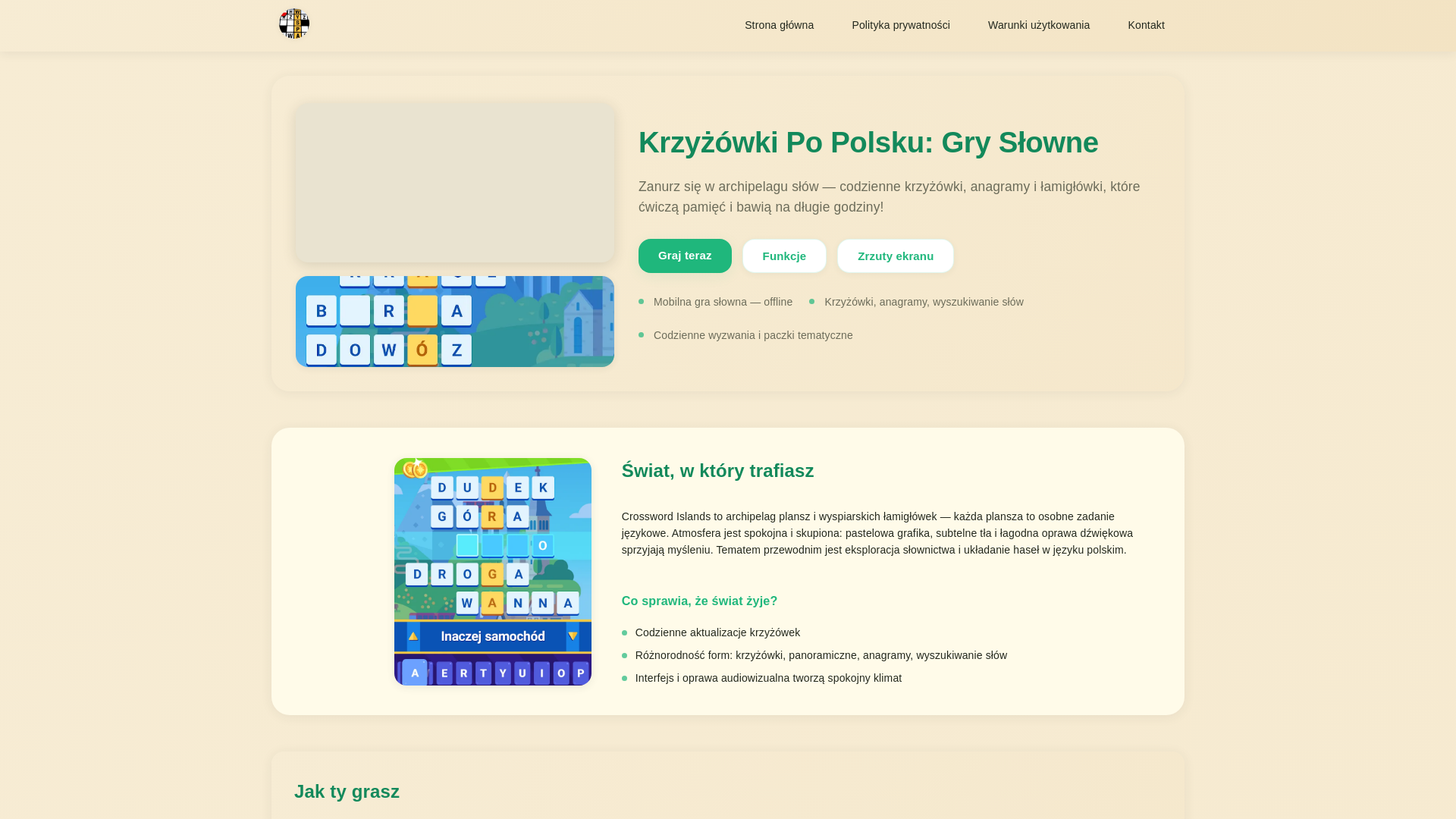 website screenshot of https://zaziniksacre.com/