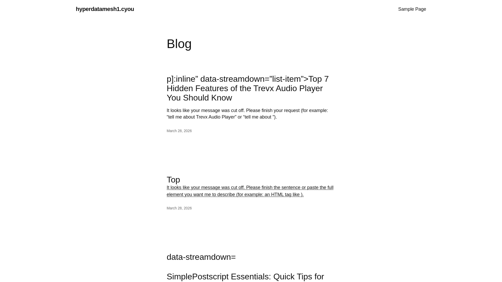 website screenshot of https://hyperdatamesh1.cyou/