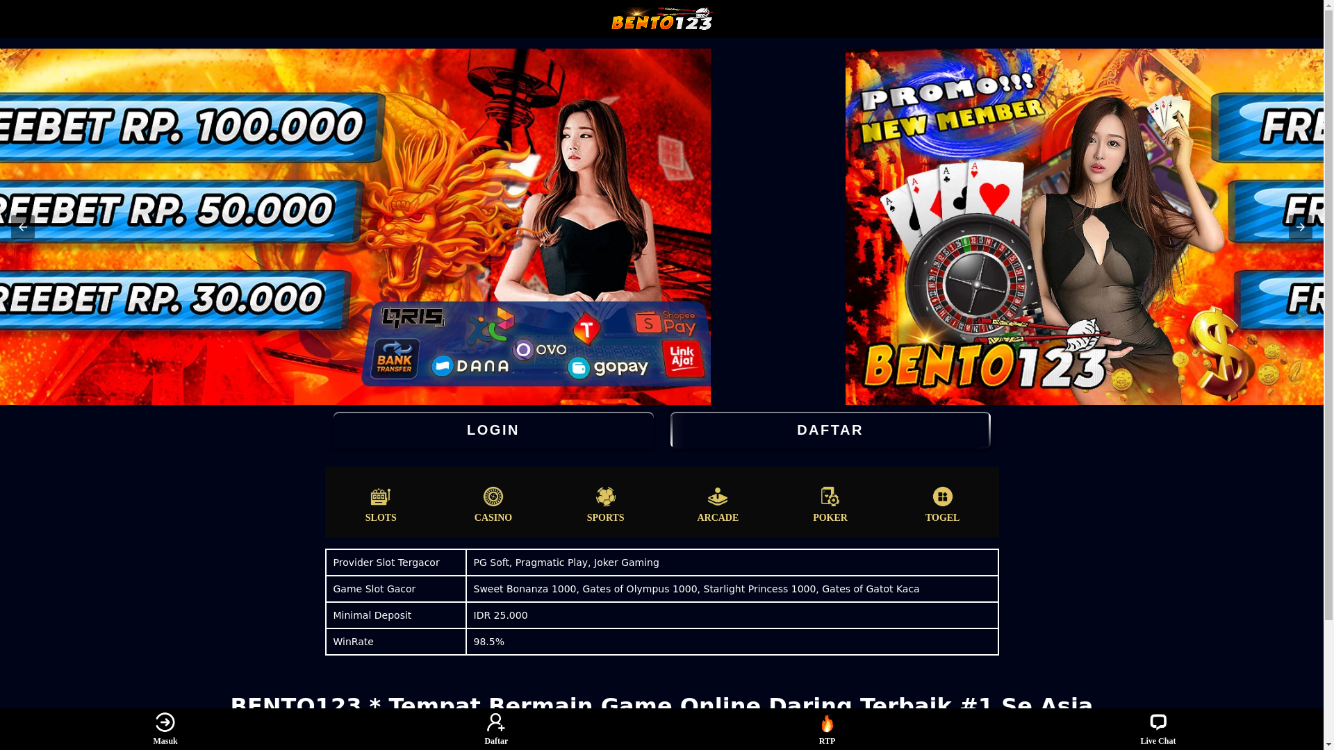website screenshot of https://enakmakanbento.com/