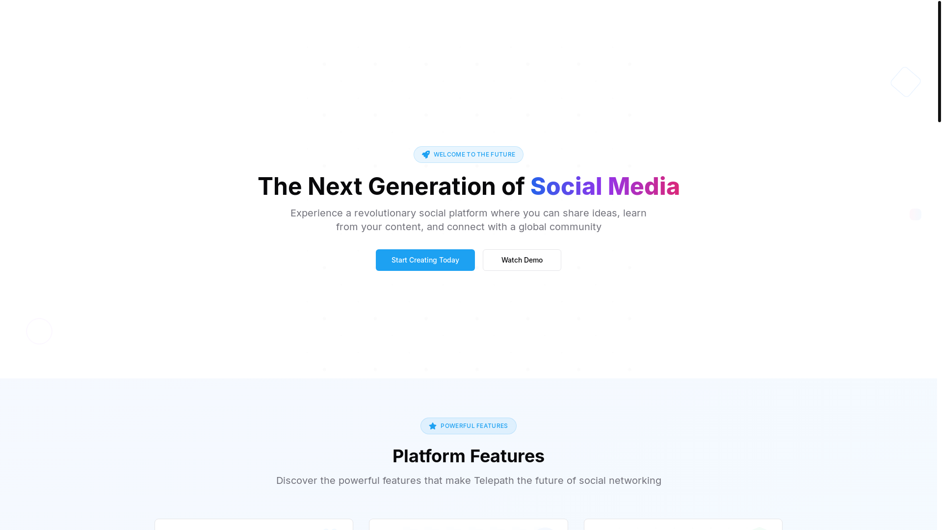website screenshot of https://telepath-a14.pages.dev/