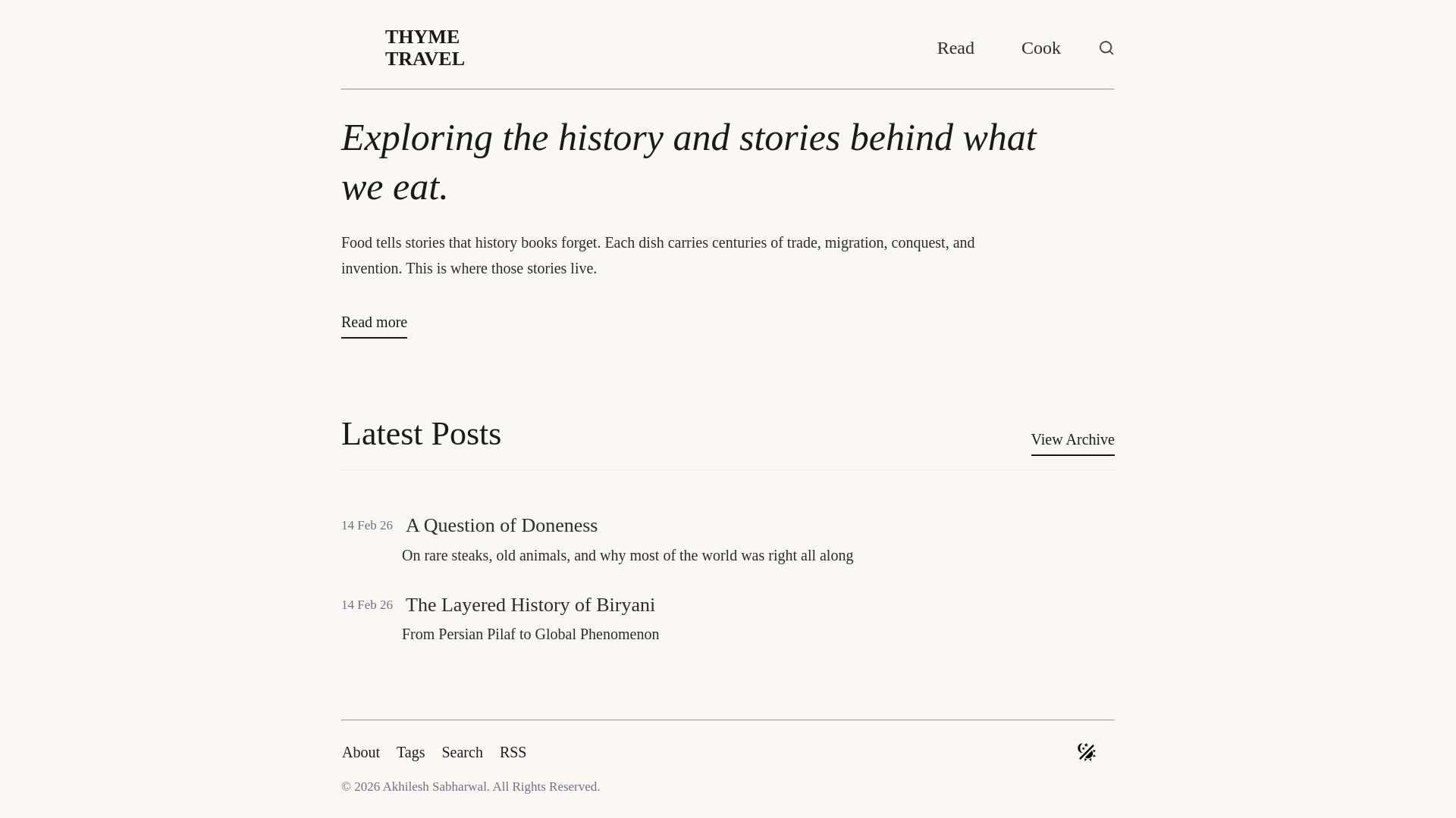 website screenshot of https://thymetravel.pages.dev/