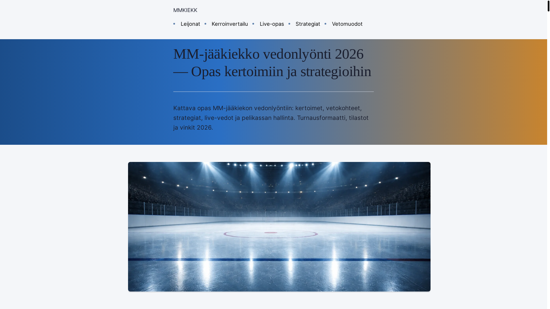website screenshot of https://mmkiekkovedonlyontifi.com/