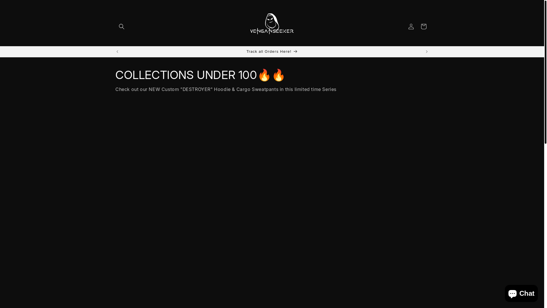 website screenshot of https://venganseeker.com/