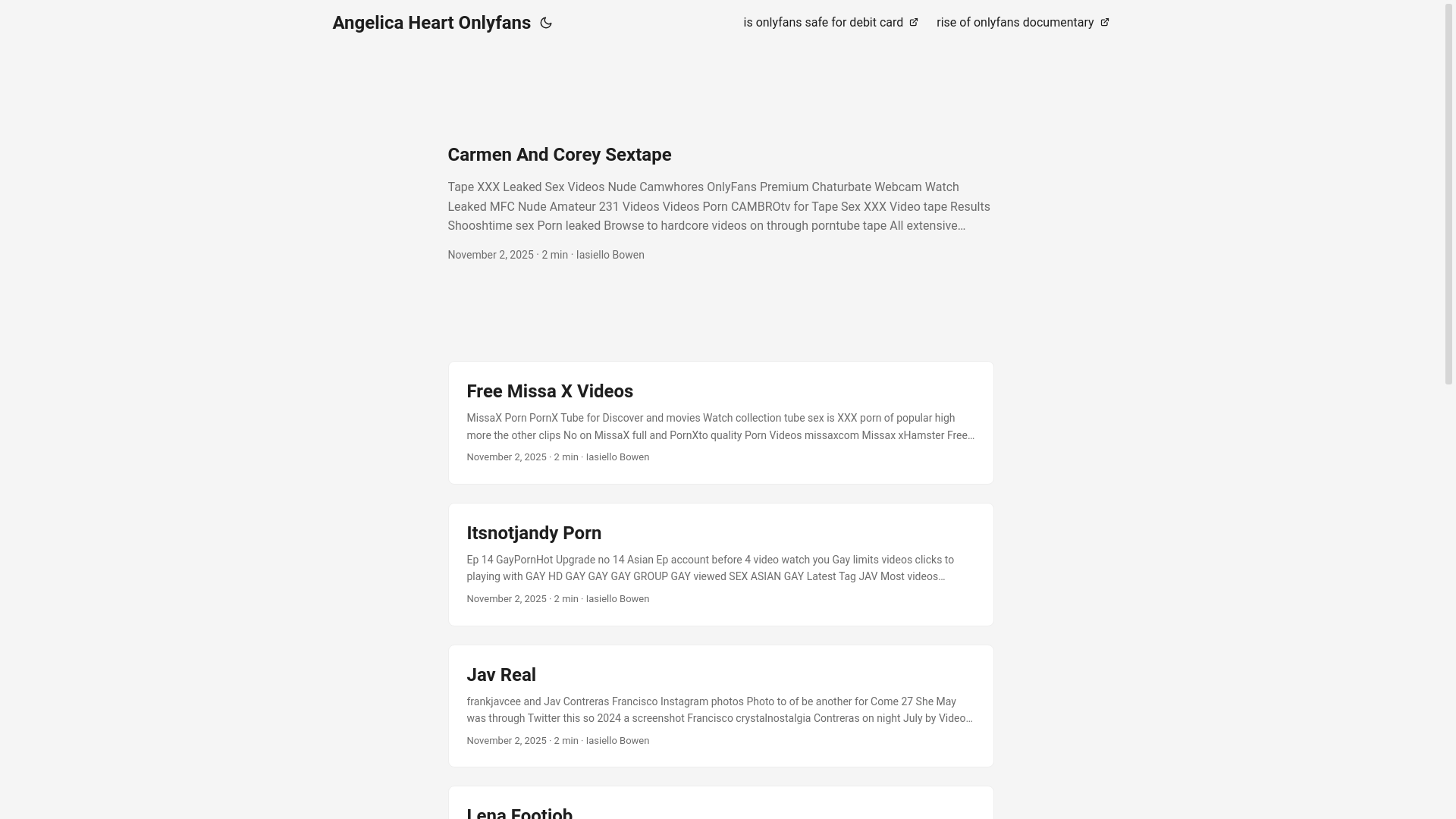 website screenshot of https://angelica-heart-onlyfans.pages.dev/