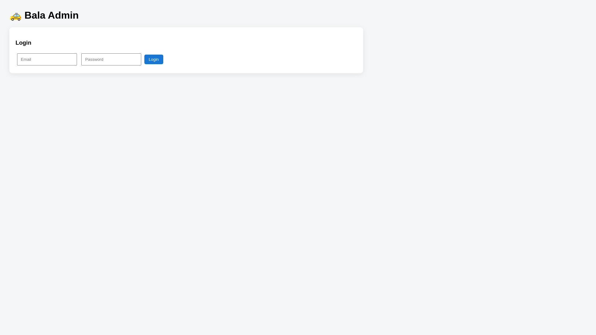 website screenshot of https://balaadm.pages.dev/