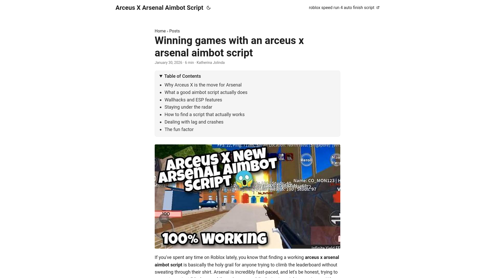 website screenshot of https://arceus-x-arsenal-aimbot-script.pages.dev/