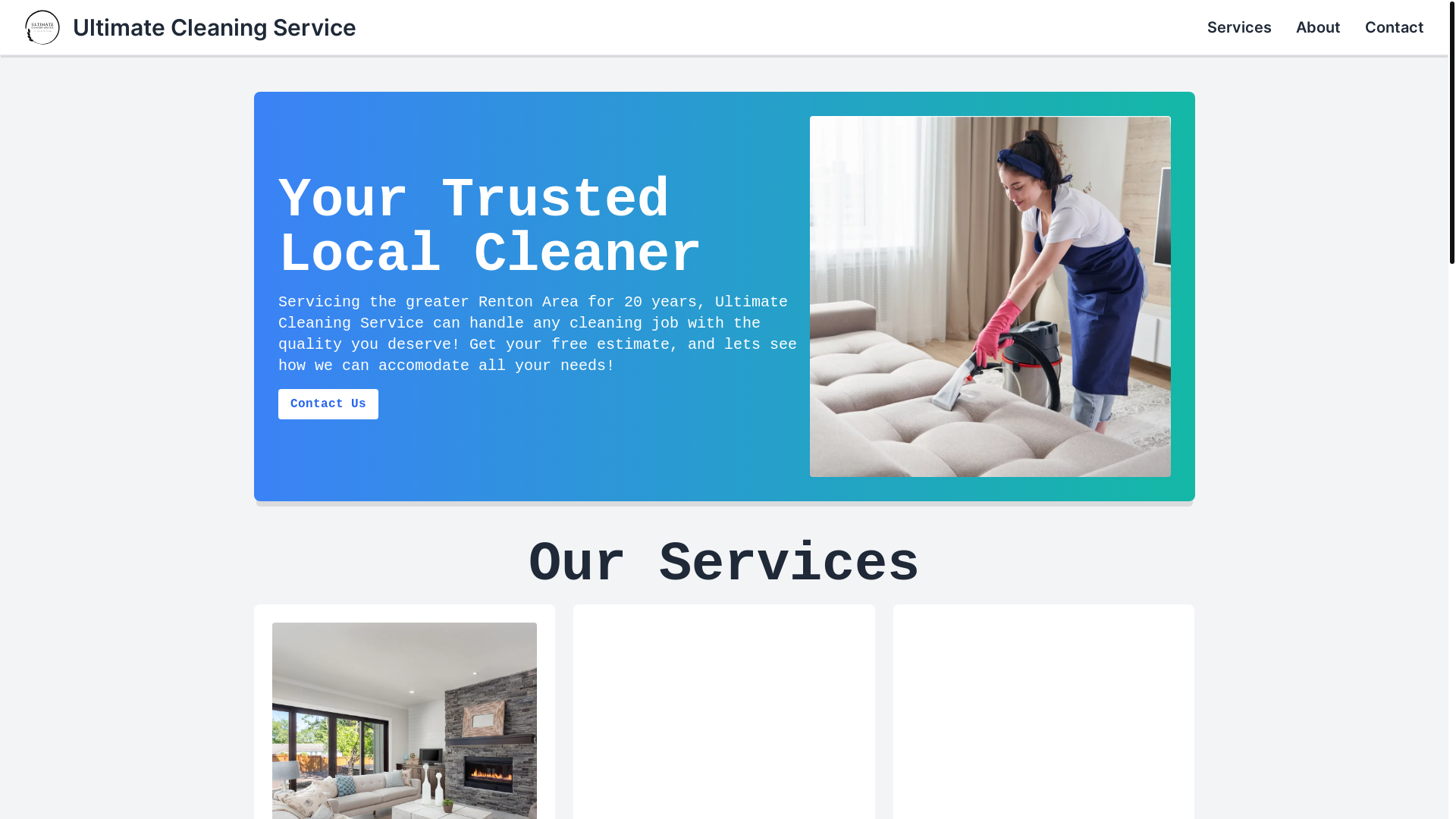 website screenshot of https://useultimatecleaningserviceexperts.info/