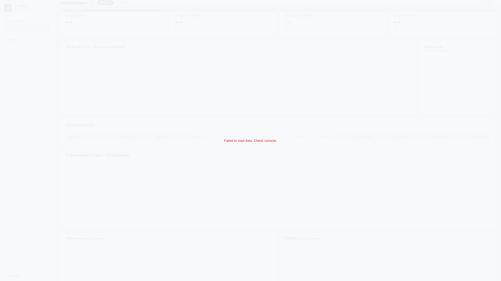 website screenshot of https://kanel-sales.pages.dev/