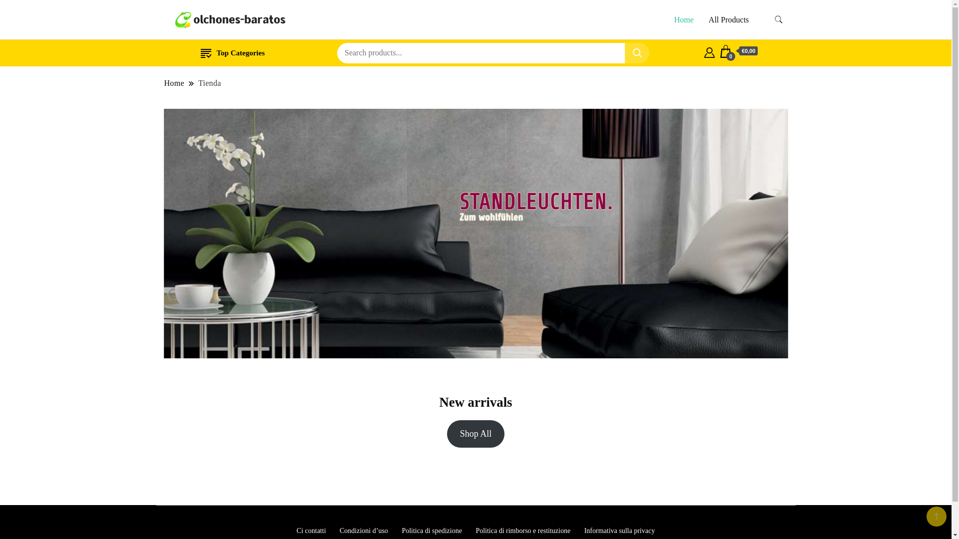 website screenshot of https://stivalipantofole.com/