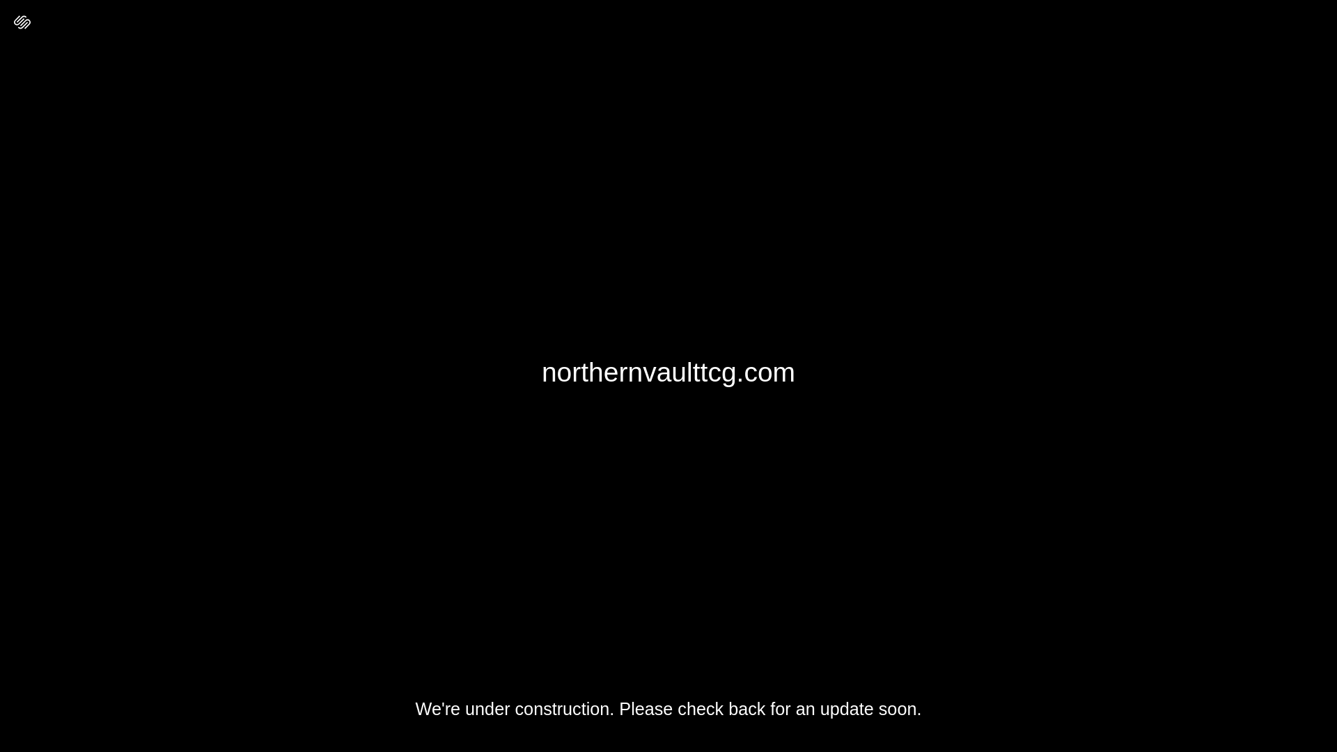 website screenshot of https://northernvaulttcg.com/