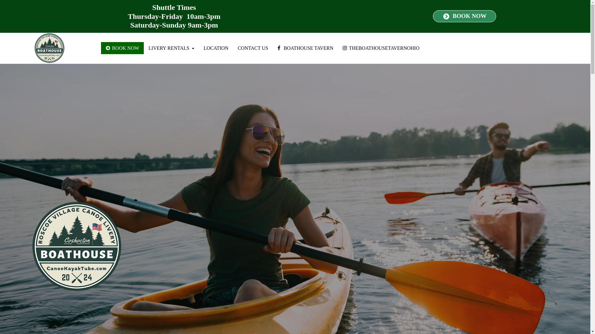 website screenshot of https://canoekayaktube.com/