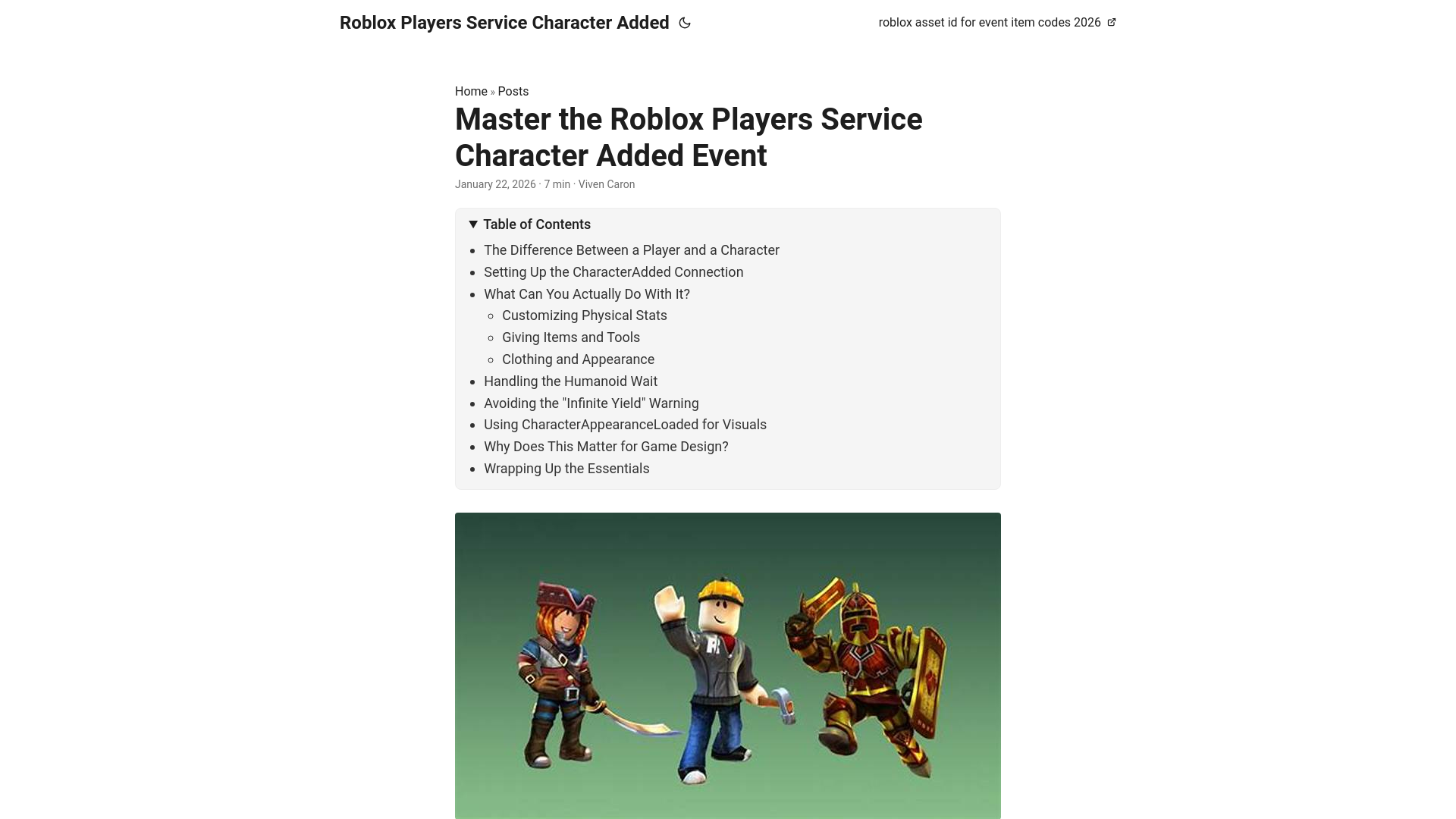 website screenshot of https://robloxplayersservicecharacteradded.pages.dev/