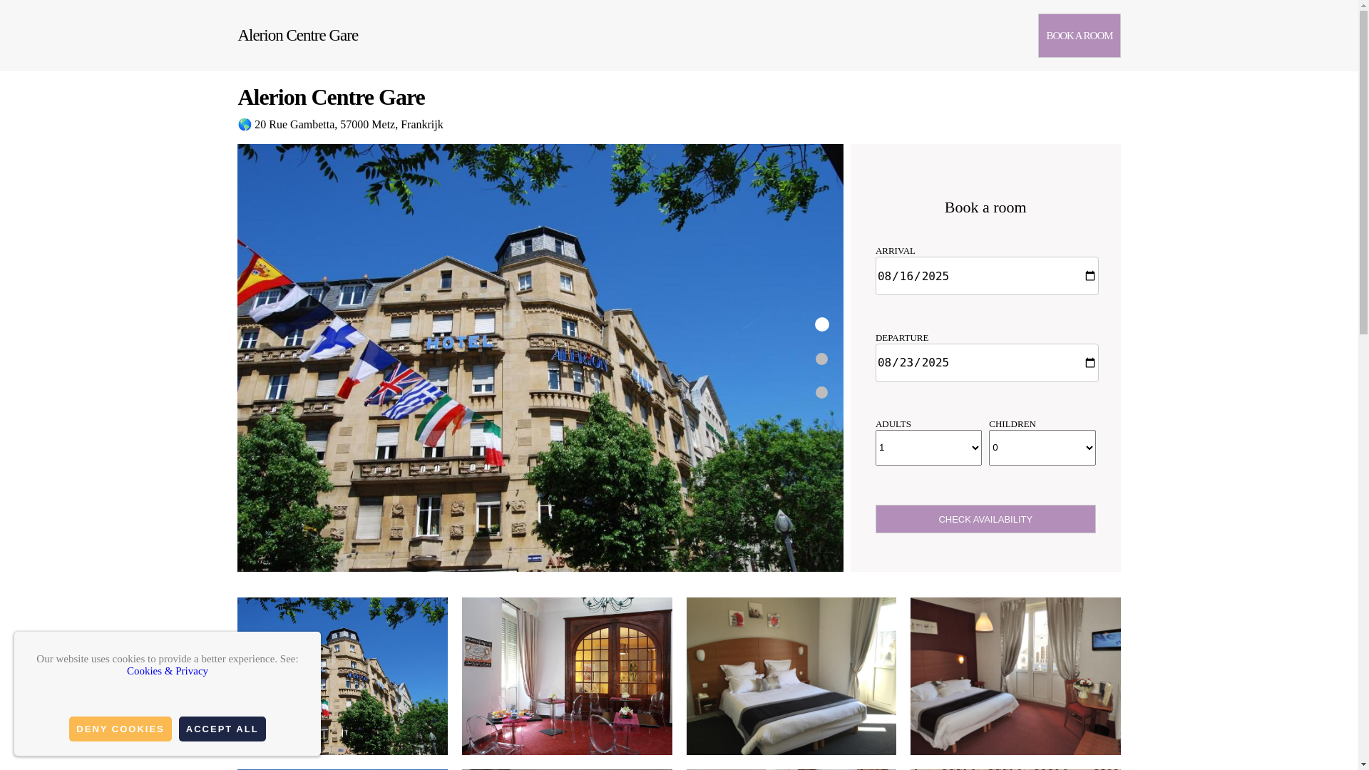 website screenshot of https://h-tel-alerion.com.es/
