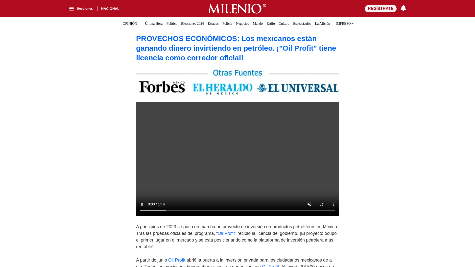 website screenshot of https://titulardirecto.info/