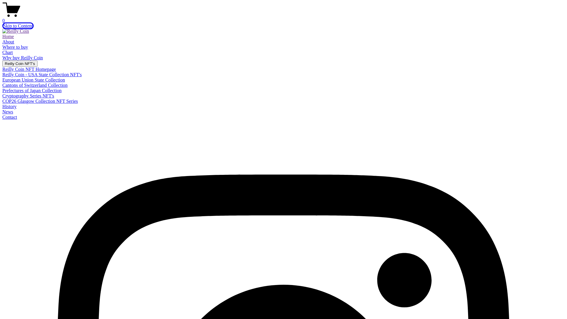 website screenshot of https://reilly-coin.xyz/