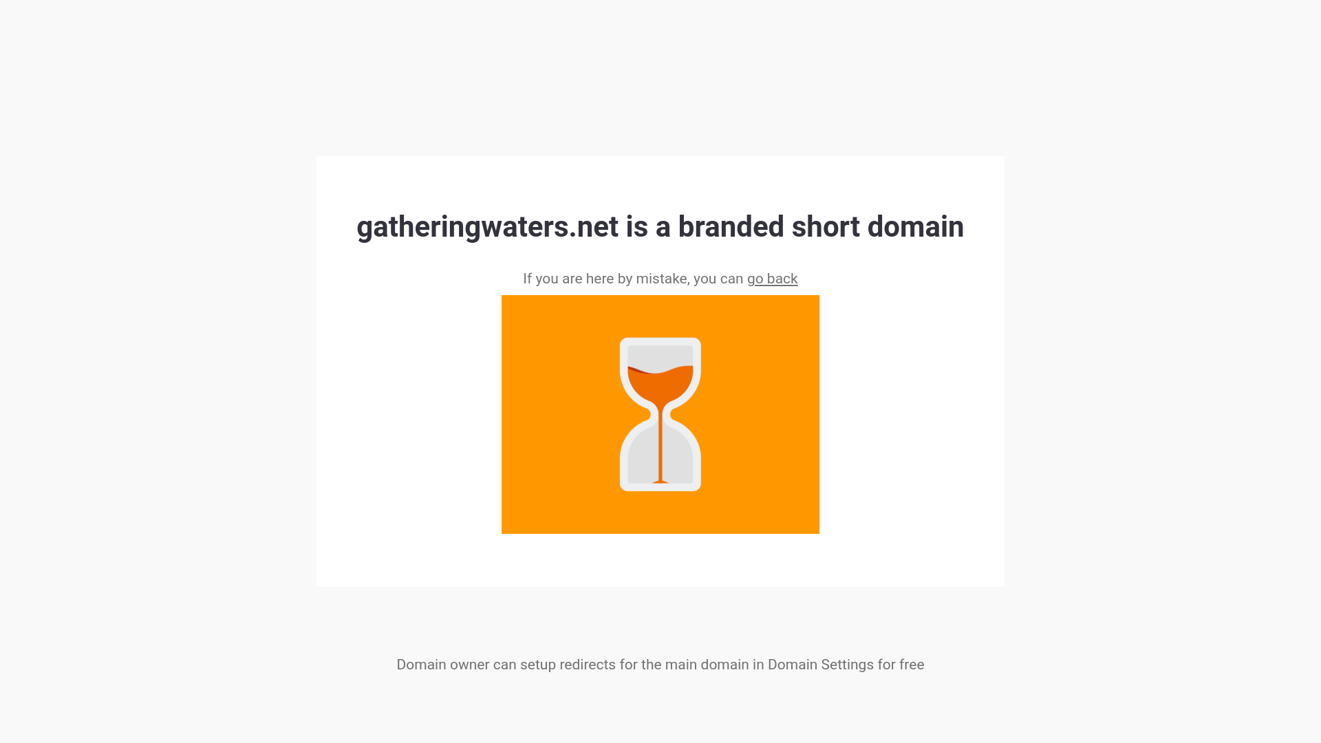 website screenshot of https://gatheringwaters.net/