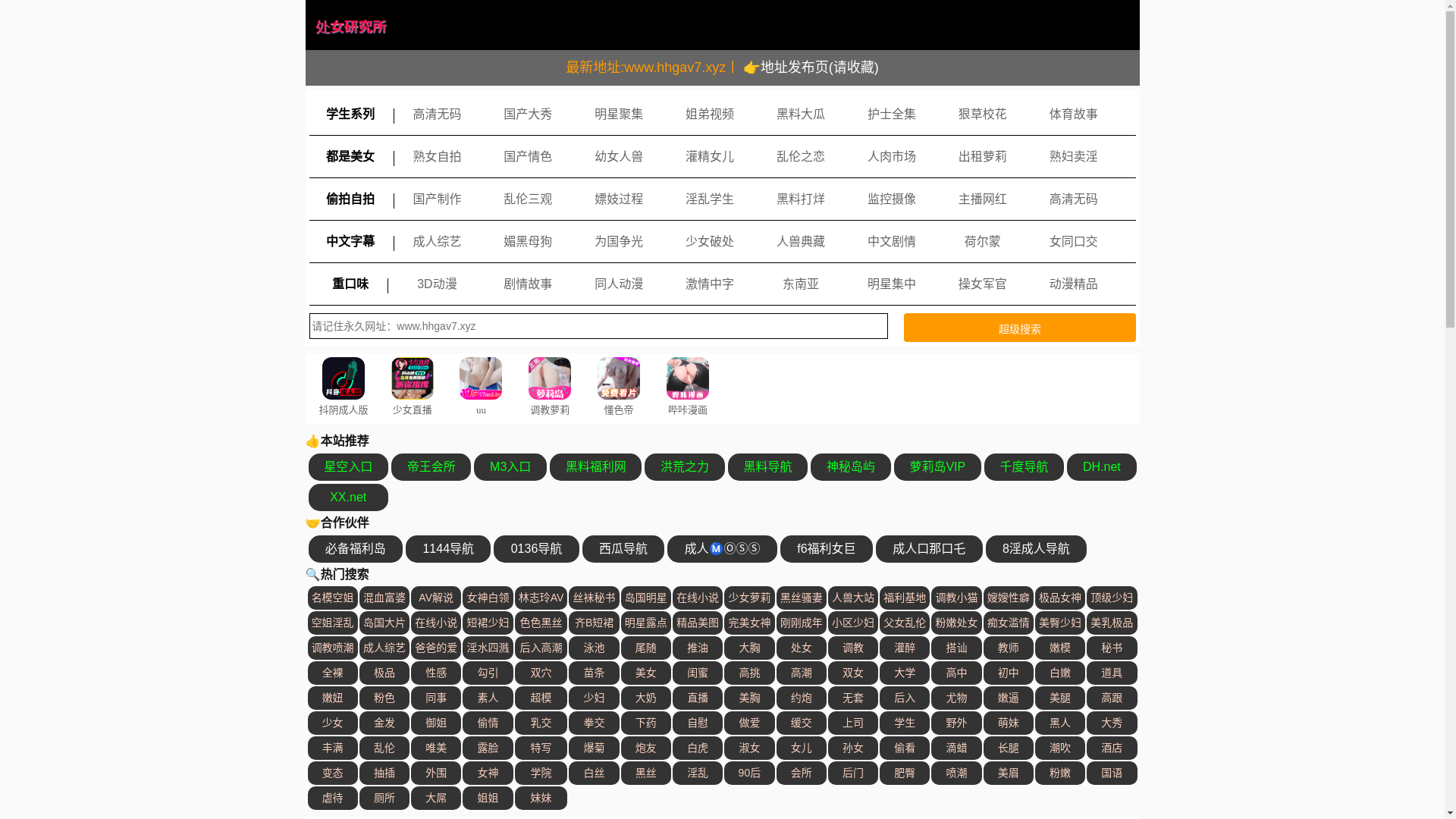 website screenshot of https://hhgav13.xyz/