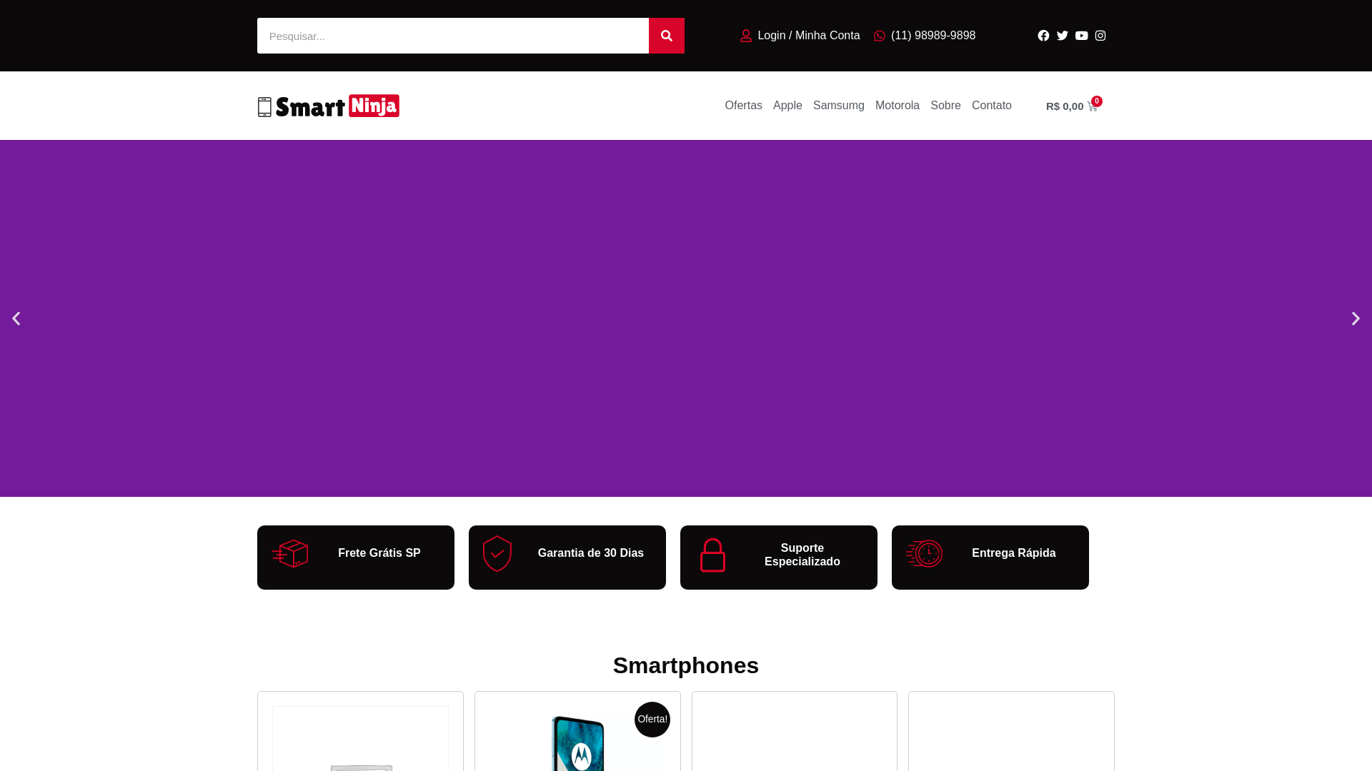 website screenshot of https://athletebravo.com.br/