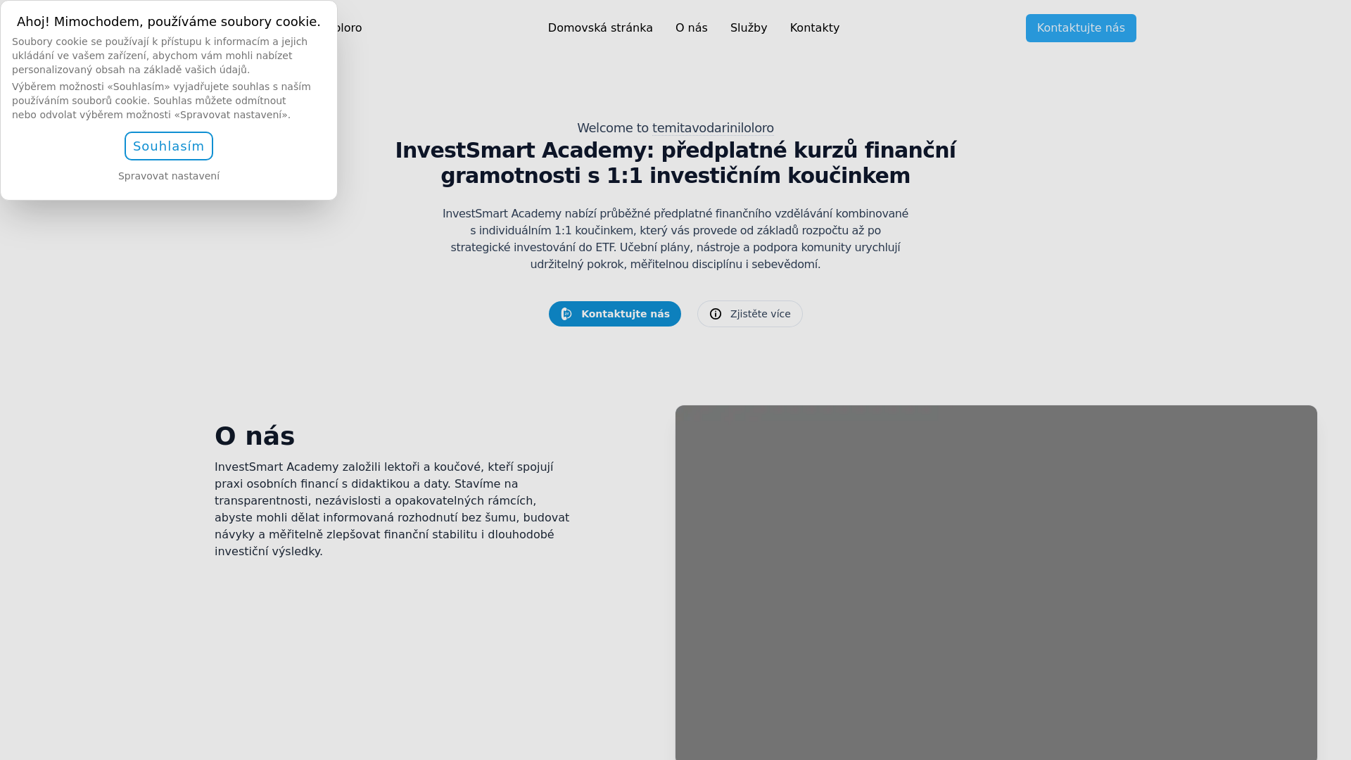 website screenshot of https://temitavodariniloloro.life/