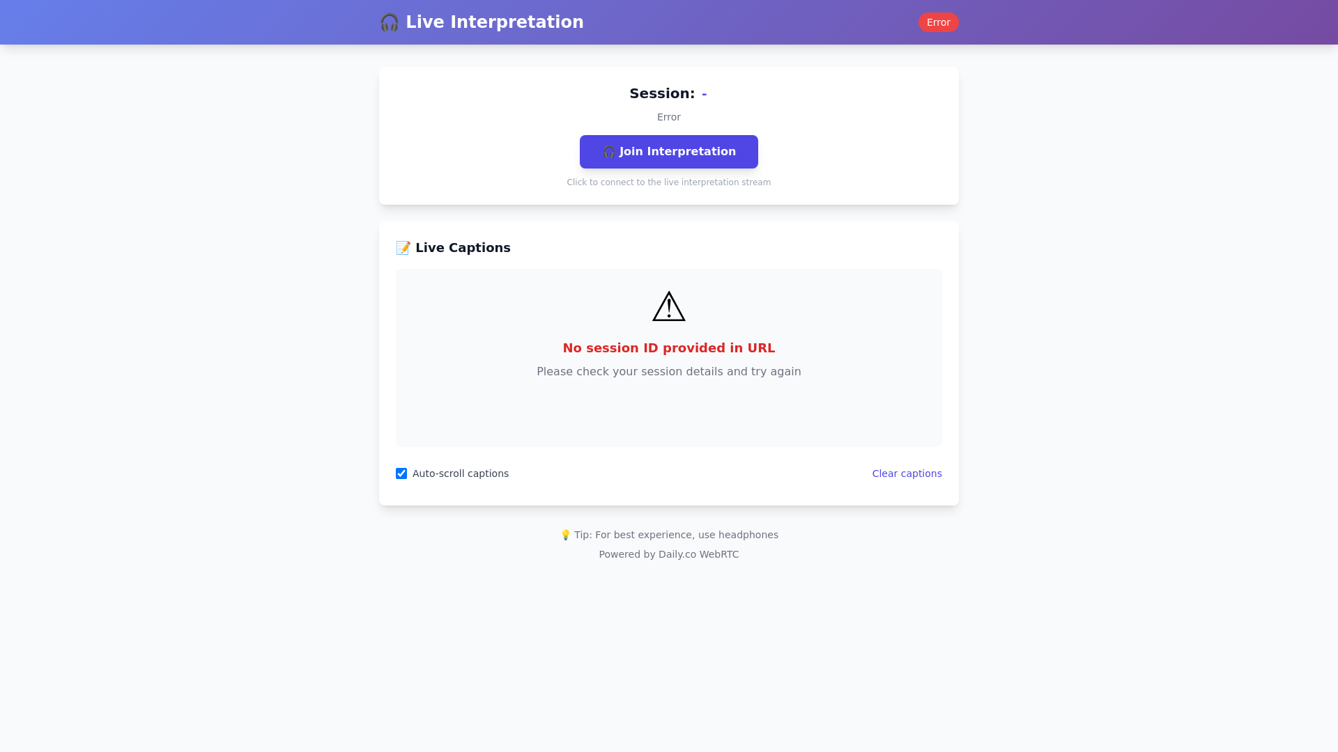 website screenshot of https://si-listener.pages.dev/