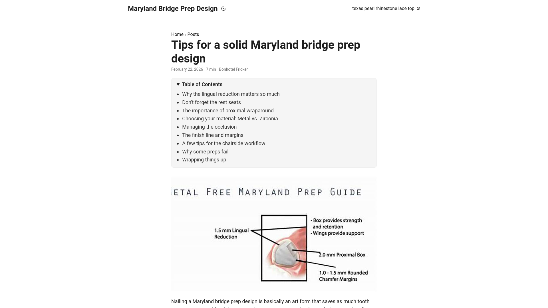 website screenshot of https://maryland-bridge-prep-design.pages.dev/