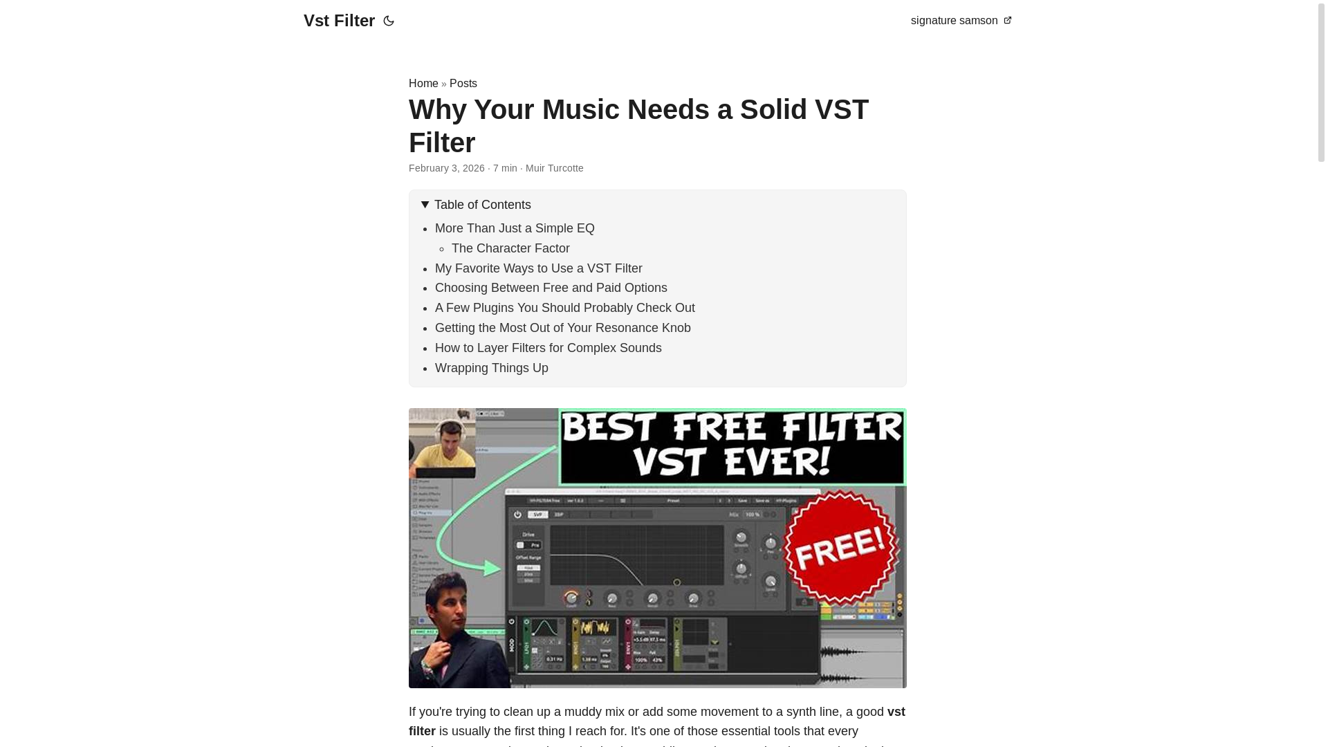website screenshot of https://vst-filter.pages.dev/