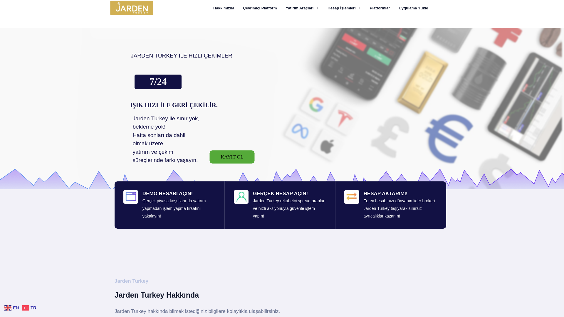 website screenshot of https://jardenglobaltr.com/