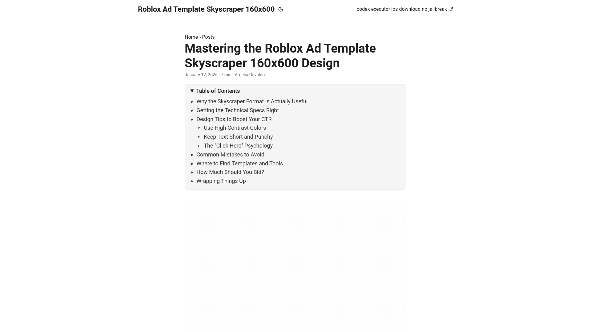 website screenshot of https://robloxadtemplateskyscraper160x600.pages.dev/
